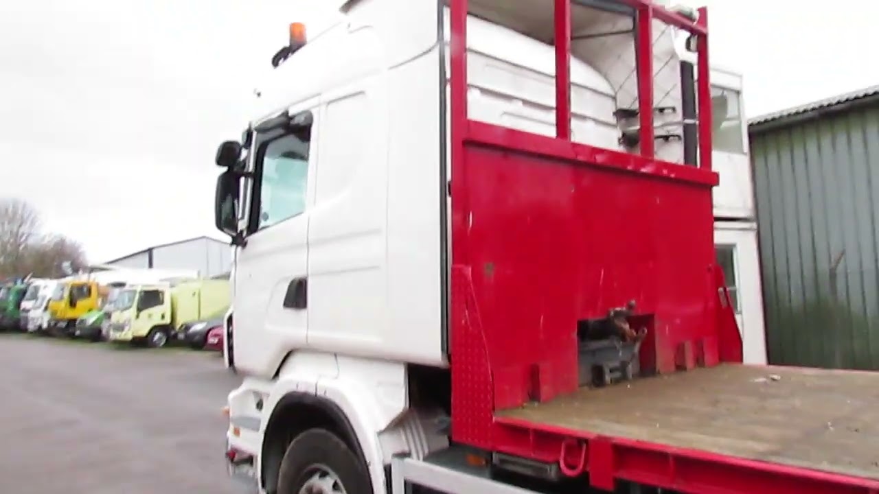 SCANIA LOW LOADER PLANT TRUCK