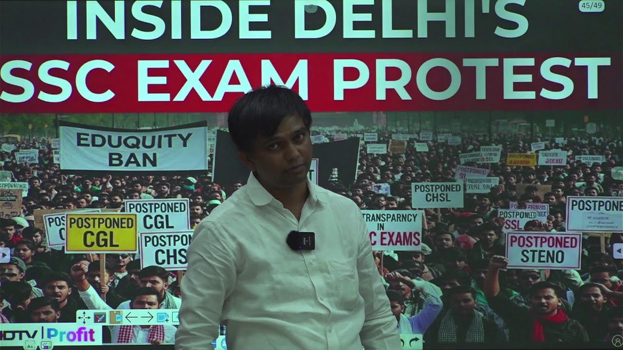 S.S.C बेरोजगार विद्यार्थांचे आंदोलन |#ssccgl #sscexam #ssc