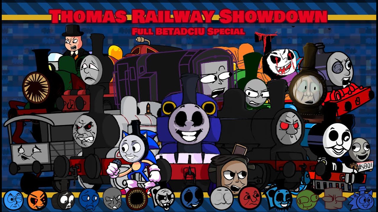 THOMAS RAILWAY SHOWDOWN but everyone sings ! - TRS Full Mod BETADCIU