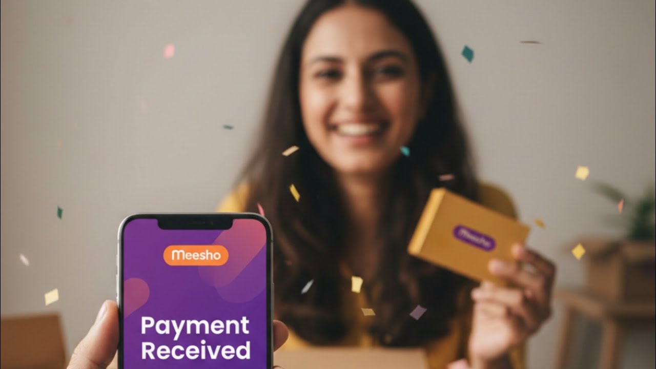 My first payment on meesho #happy movement 💕