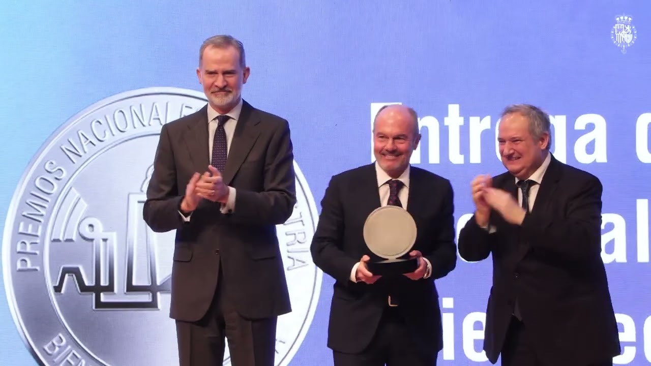 S.M. el Rey en el VIII Congreso Nacional de Industria y entrega de Premios Nacionales de Industria