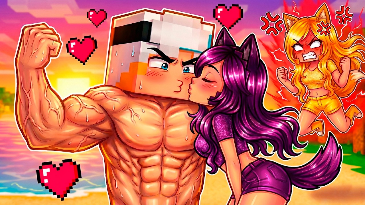 A GEMEA LOBO me BEIJOU no Minecraft