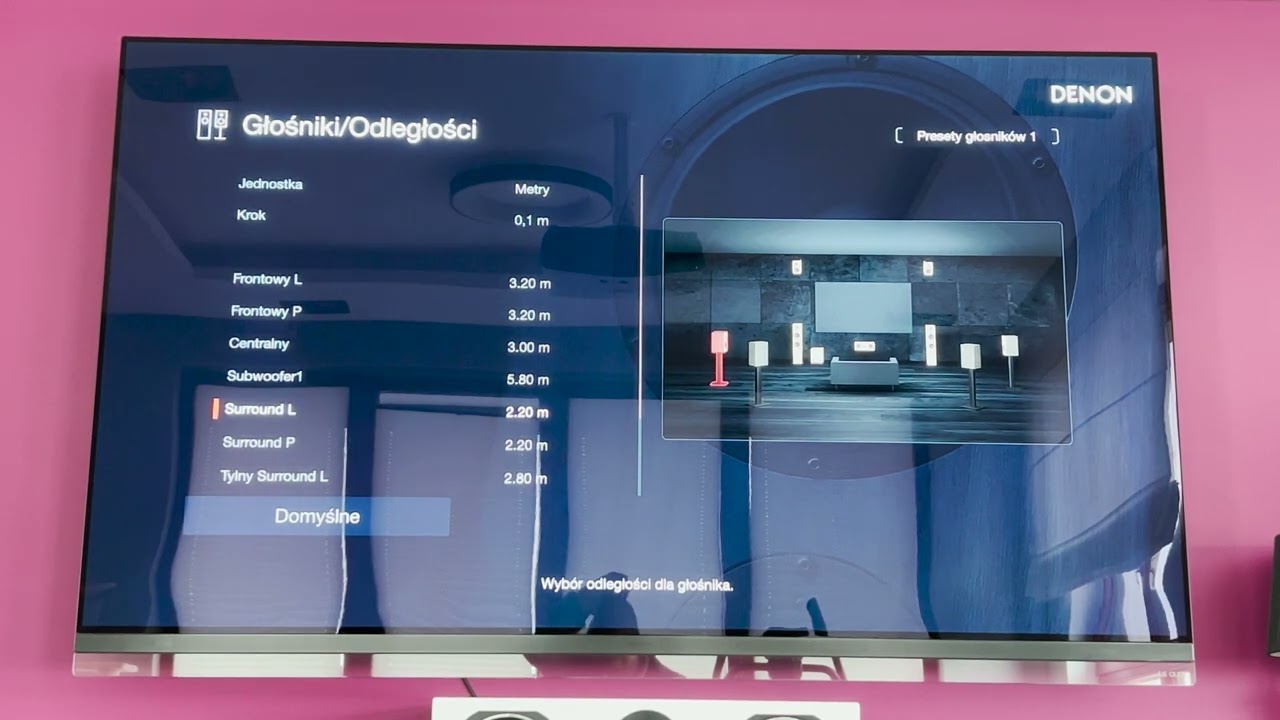 Integracja (sfazowanie) subwoofera z kolumnami - na przykładzie Denon AVC-X4800H oraz REL T7i