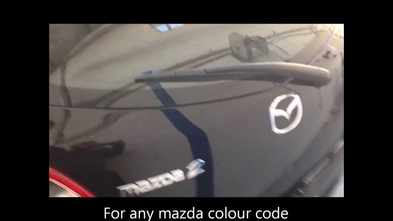 How to find a Mazda Colour Code, THE EASY WAY