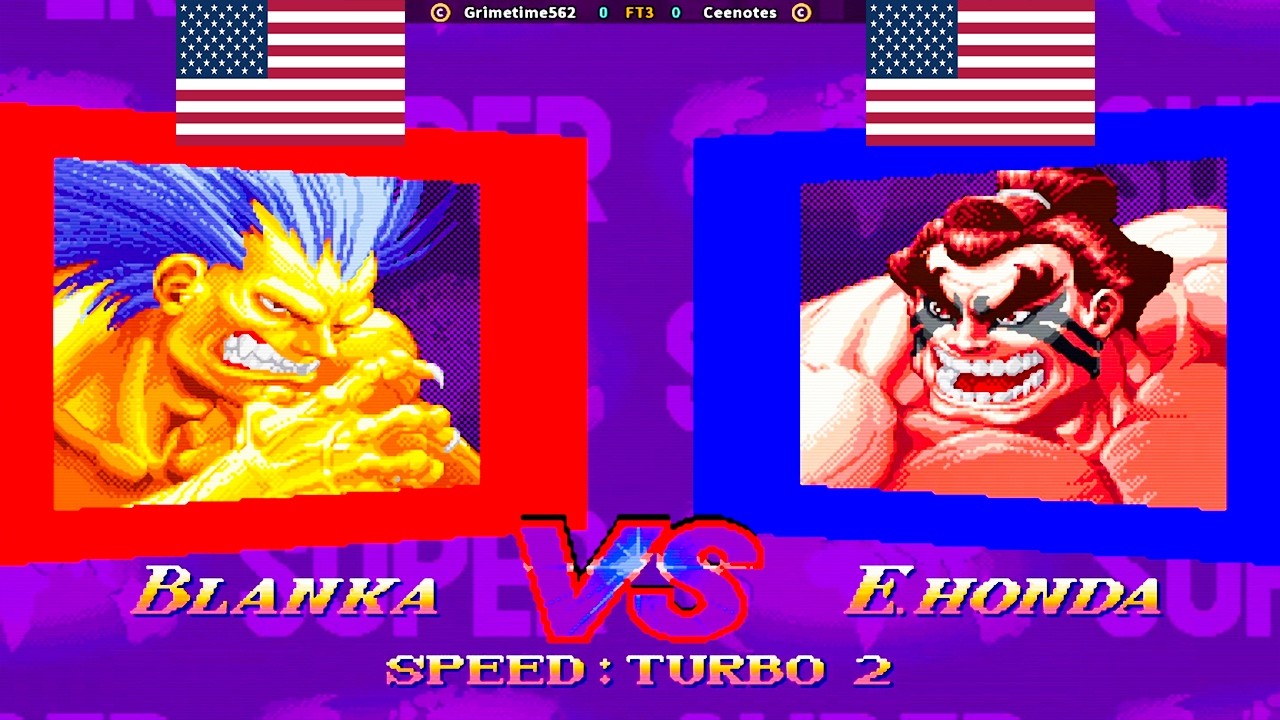 Super Street Fighter II X - Grimetime562 Vs Ceenotes