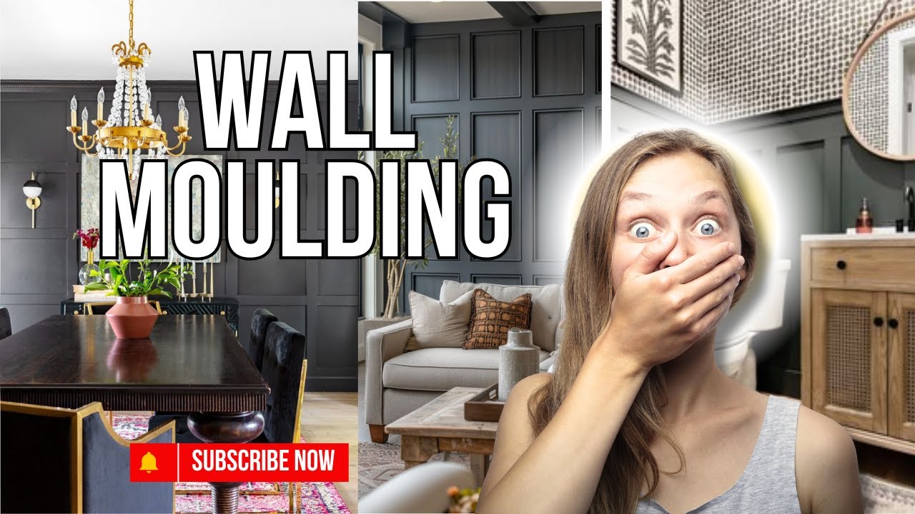 7 NEW TRENDING WALL MOULDING DESIGN FOR YOUR HOME IN 2025 | WALL MOULDING DESIGN IDEAS