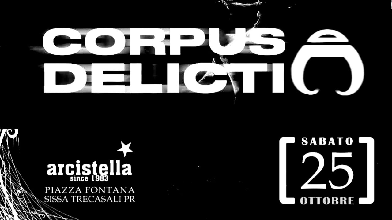 Corpus Delicti - Circolo Arcistella, Trecasali, Parma, Italy, 25 oct 2025 LIVE CONCERT