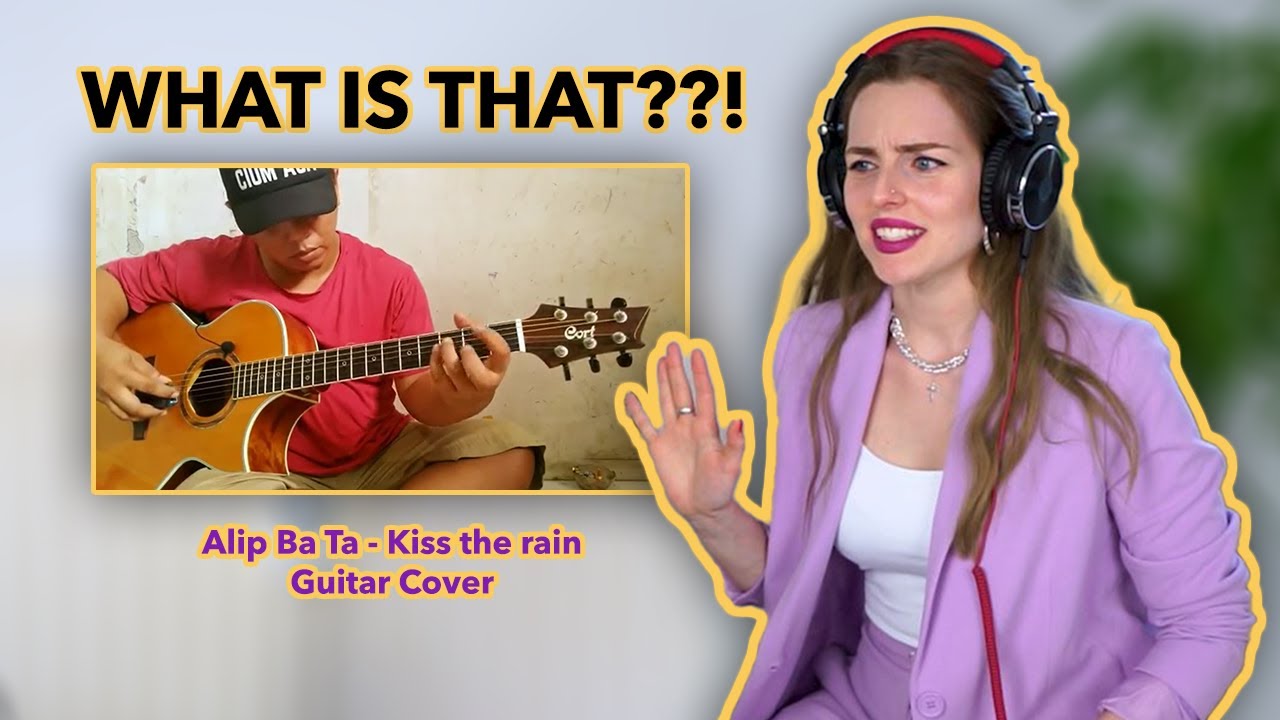 Первая реакция музыкантов на кавер на гитару Alip Ba Ta - Kiss the Rain