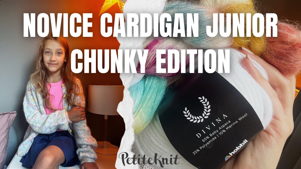 VLOG Nr. 20 | Novice Cardigan Junior od PetiteKnit!