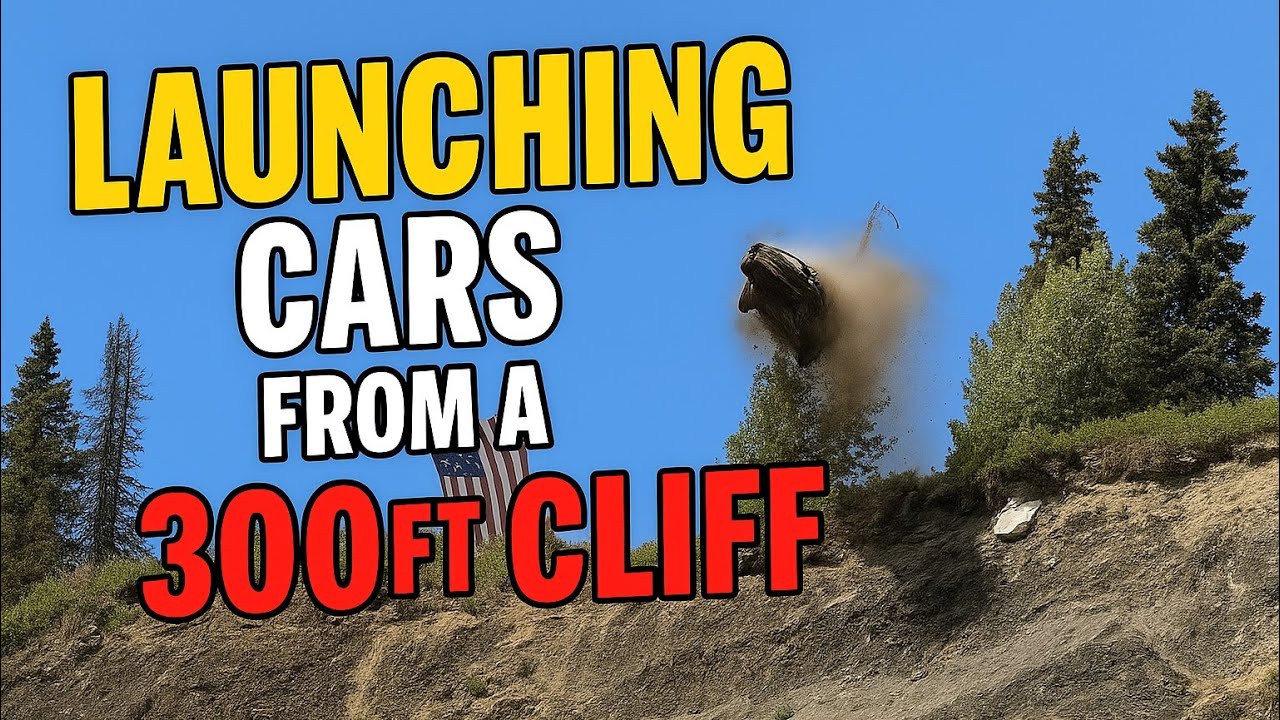 Alaska’s Most Insane 4th of July Tradition | Launching Cars Over a 300 ft Cliff