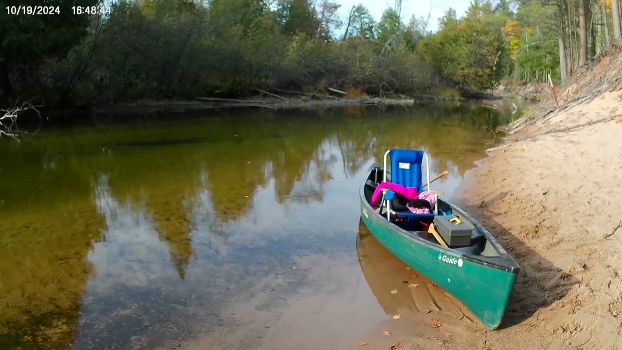 2024-10-20 - Canoed Au Train River - Upper Michigan