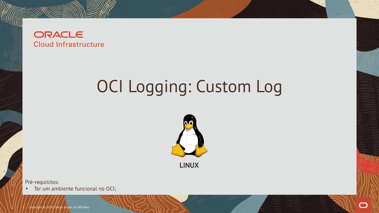 OCI Logging: Custom Log em maquinas LINUX