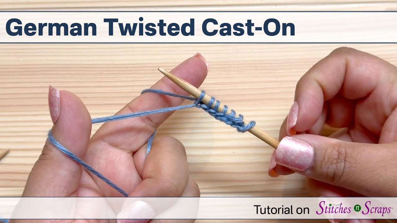 German Twisted Cast On
