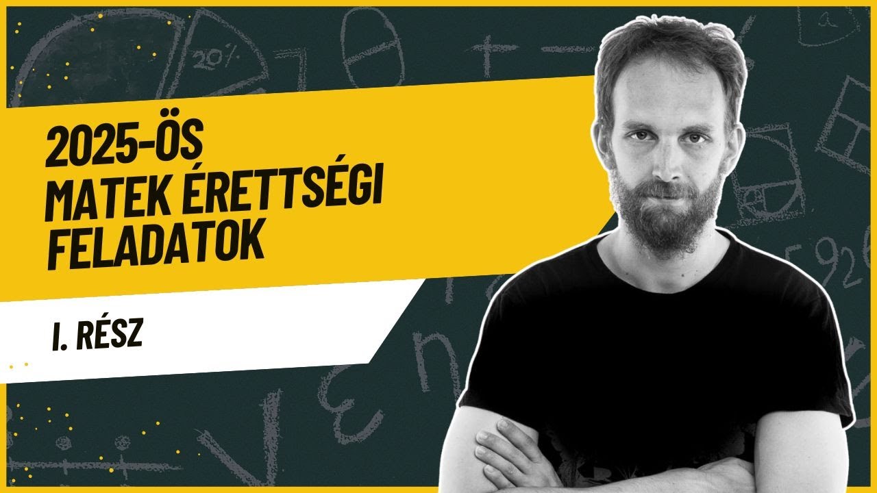Magyar matek érettségi tutorial - I. rész #matekérettségi