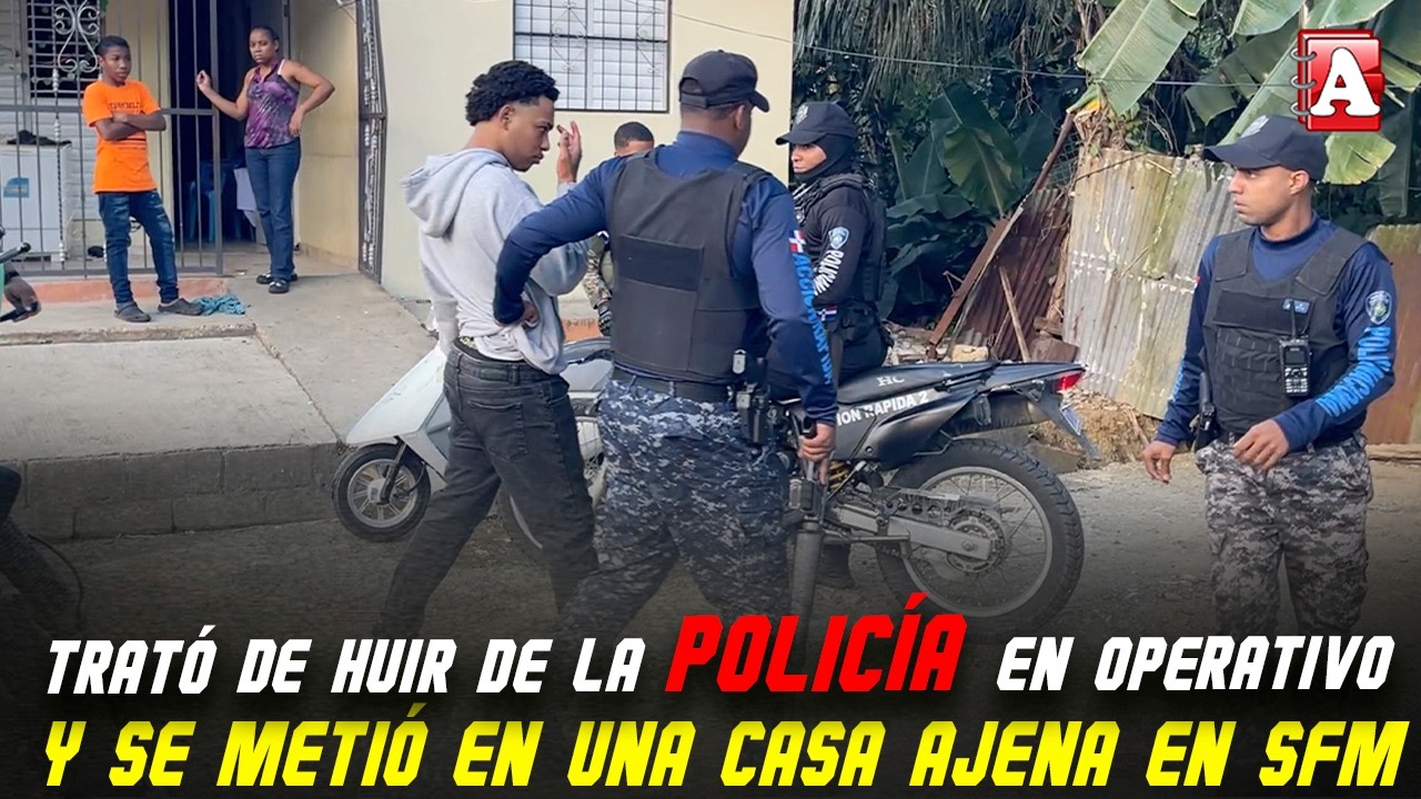 MIREN QUE JUIDERO EN EL OPERATIVO DE LA TARDE: VARIOS DETENIDOS