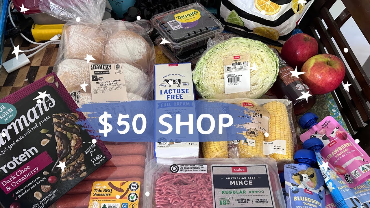 $50 AT COLES | TOP UP HAUL