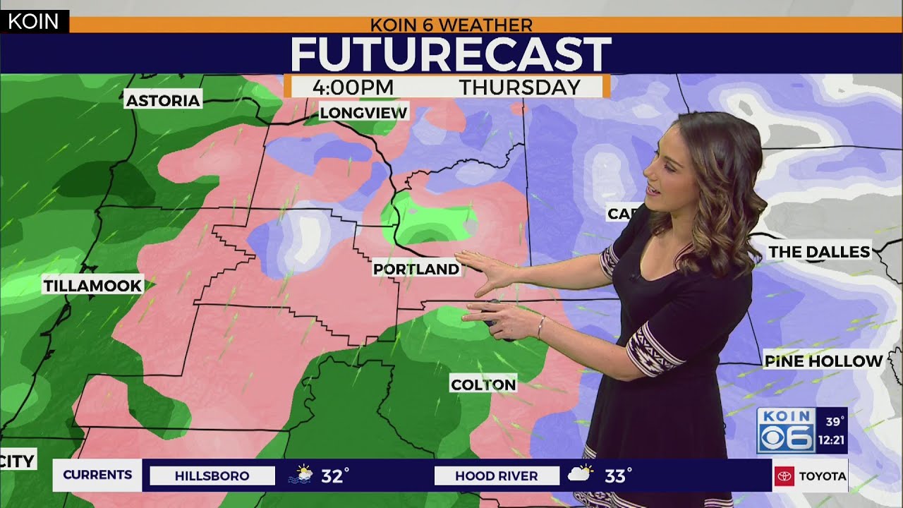 Weather forecast: Freezing rain and snow coming to Portland for the end of the week