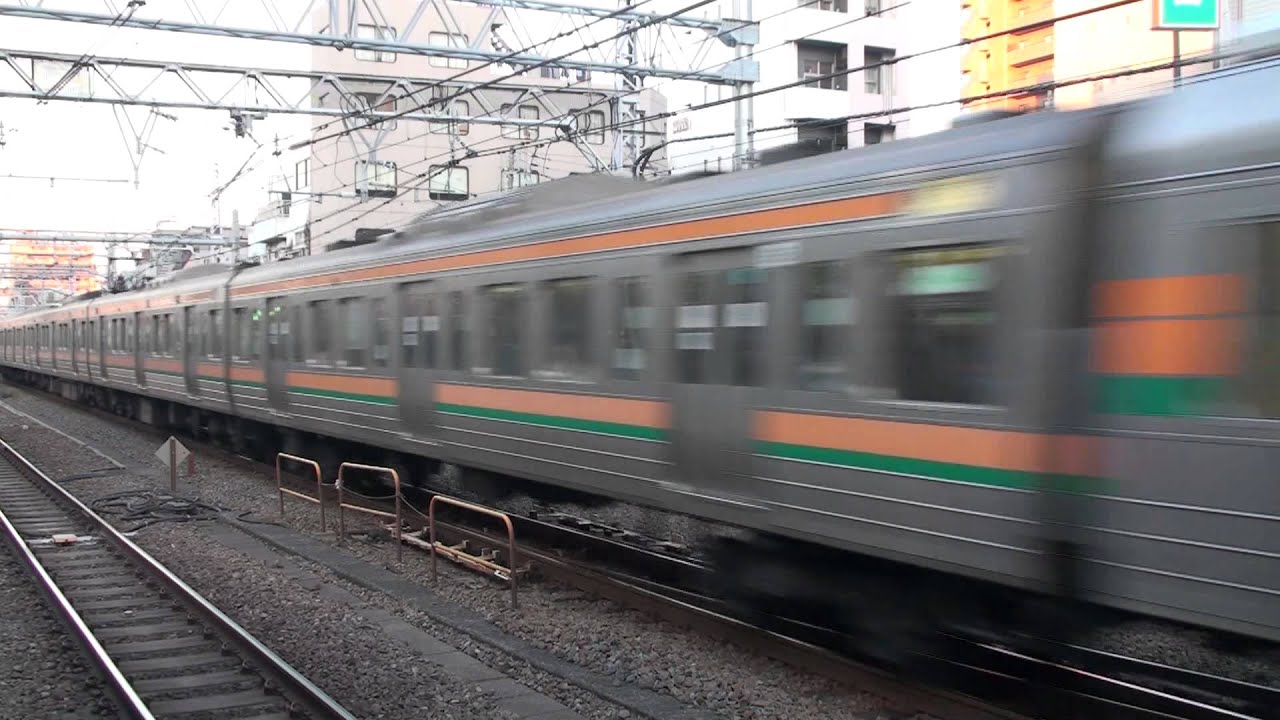 ◆最高速シリーズ◆東海道線211系(約110km/h)