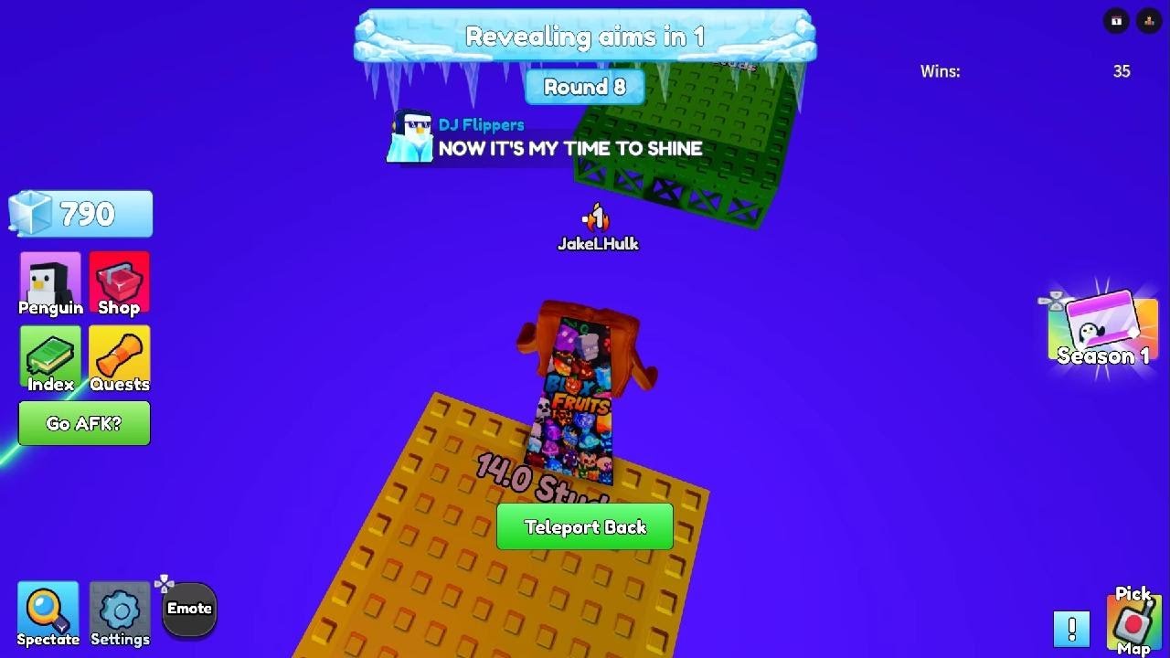 Admin abuse knockout