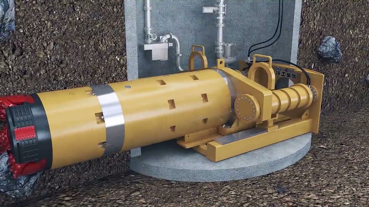 How Pipe Jacking Machine Works | XCMG Animation