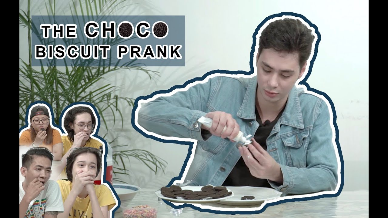 CHOCO BISCUIT PRANK │ Anthony Jennings