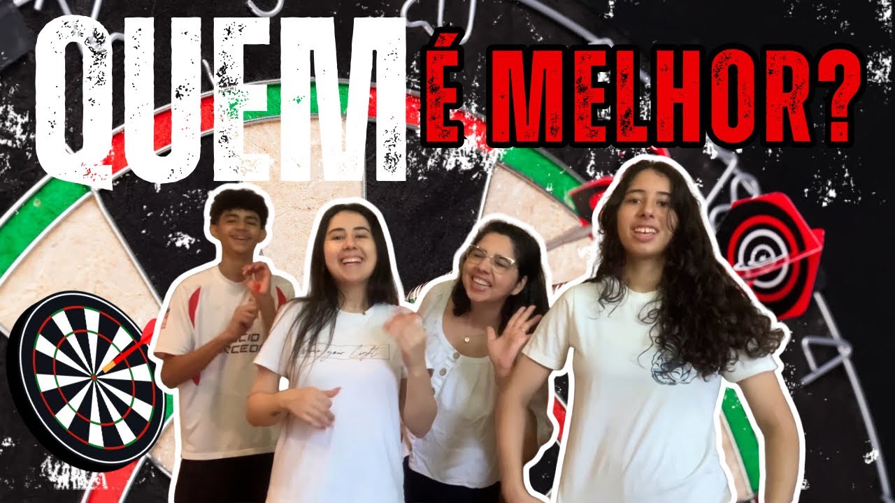 COMPETIÇÃO: ARREMESSO DE DARDOS 🎯 🏆 | Família Silva