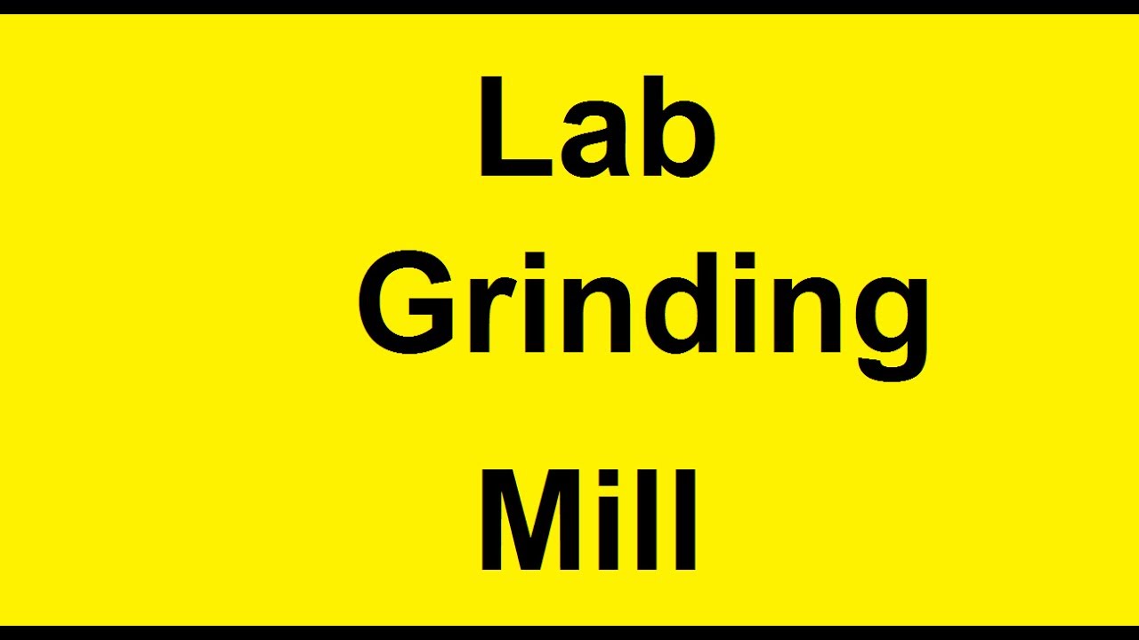 Lab Grinding Mill