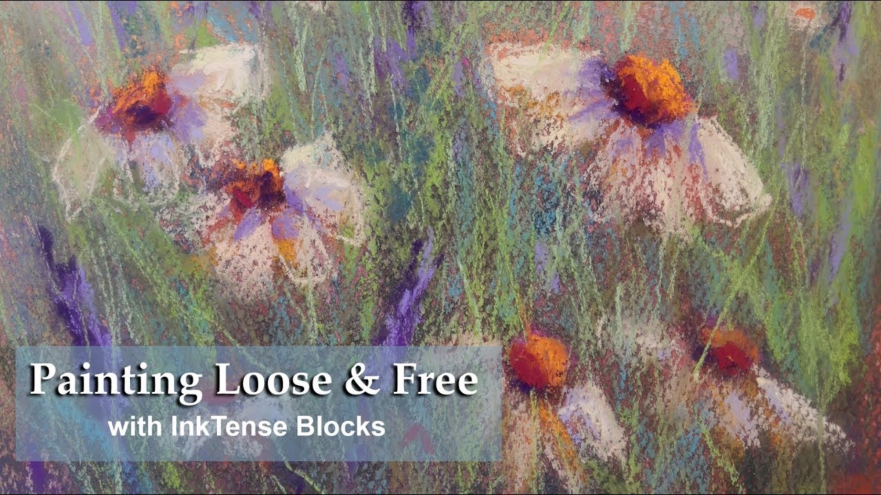 Loose Painterly Style with InkTense Underpainting