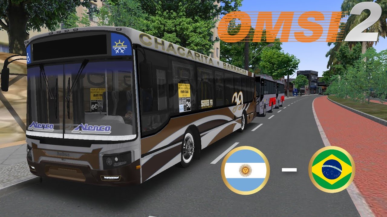 OMSI 2 | Colectivo  🇦🇷 ARGENTINO EN BRASIL 🇧🇷  - S&atilde;o Paulo  Italbus Tropea IV O500U | Linea 2719