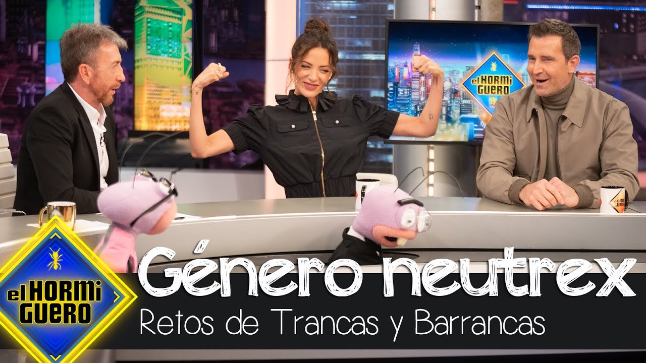 Goleada de María Hervás a Fernando Gil en el juego de Trancas y Barrancas - El Hormiguero