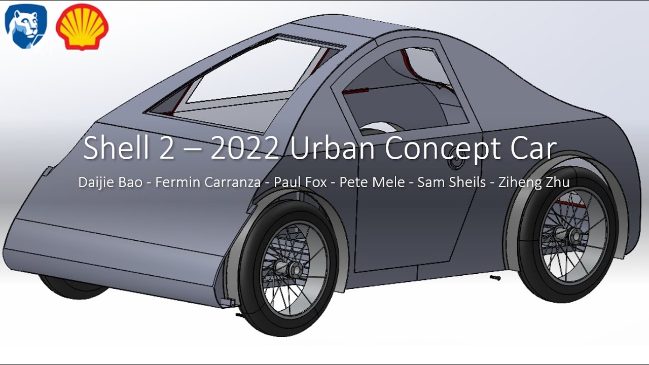 Shell Eco-Marathon 2022 Urban Concept Car - Body Team Overview