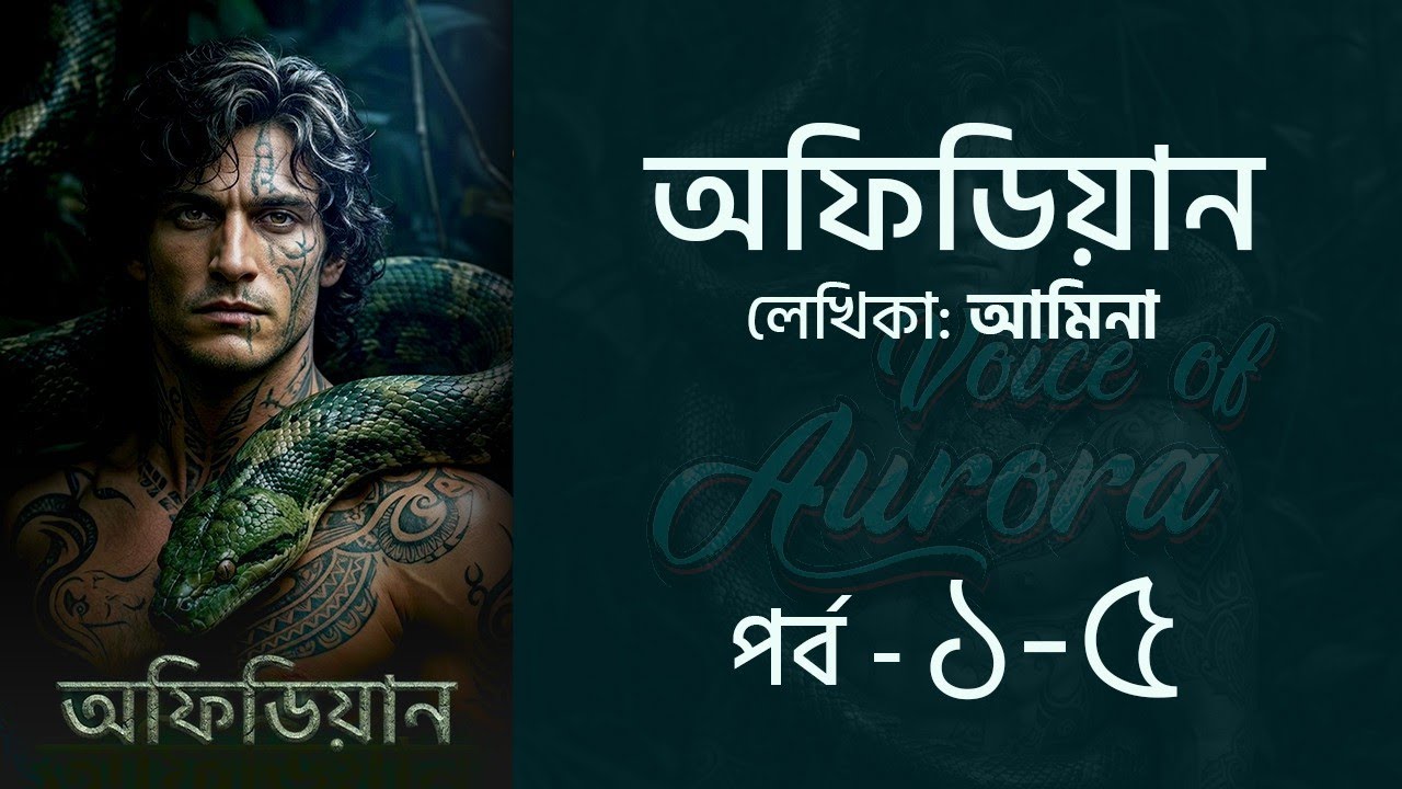 অফিডিয়ান উপন্যাস | পর্ব ১-৫ | আমিনা | Ophidian | Bangla Audio Book | Voice of Aurora