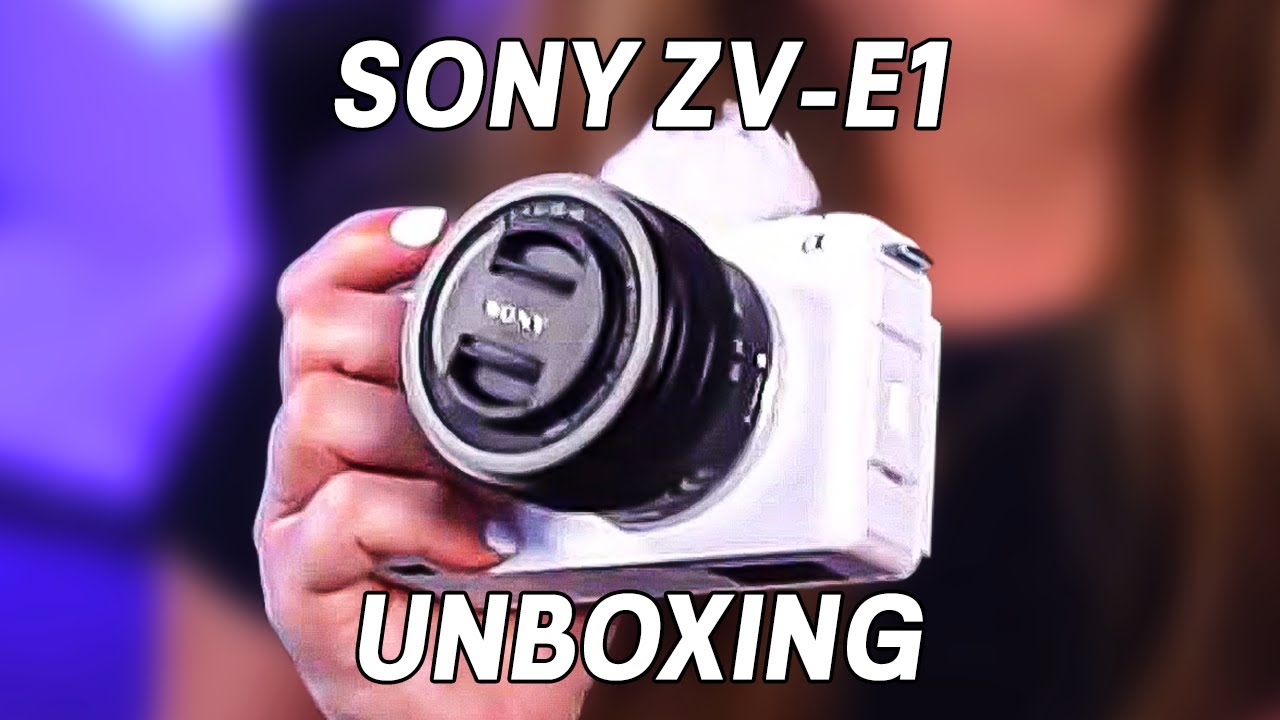 UNBOXING THE SONY ZV-E1 | TiffaJessi