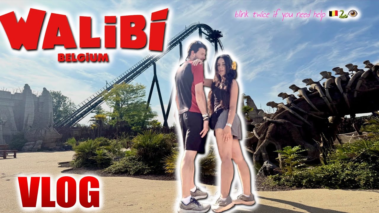 Celebrating Walibi Belgium for its 50th Anniversary🇧🇪🐍👁️ Vlog w/POVs