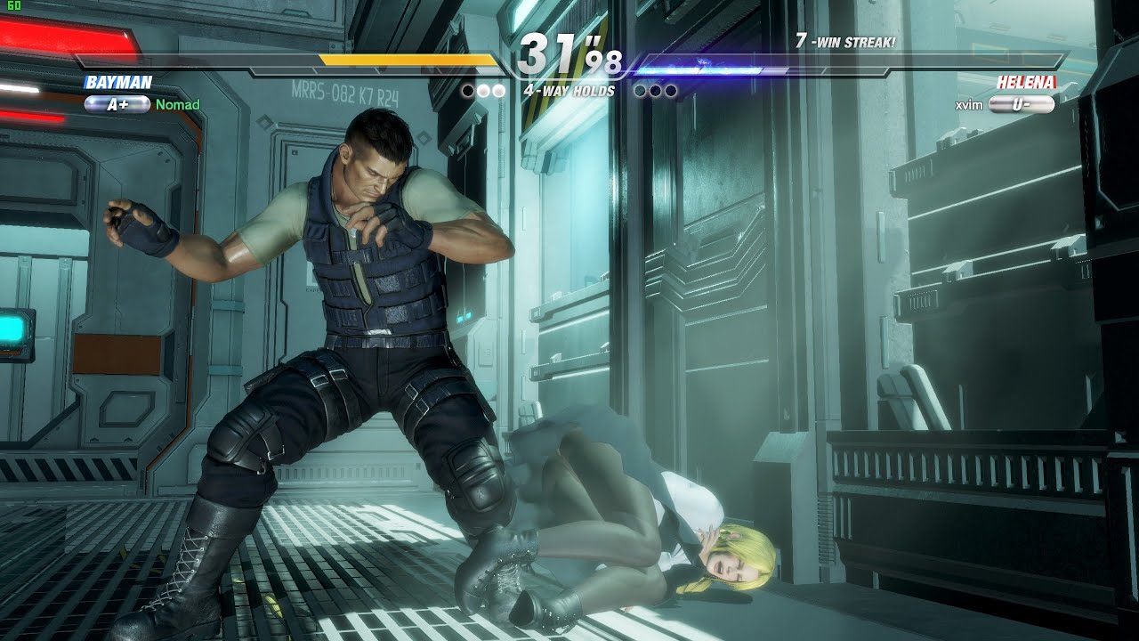 DOA6 Rank Match Ryona Helena vs Bayman(me)