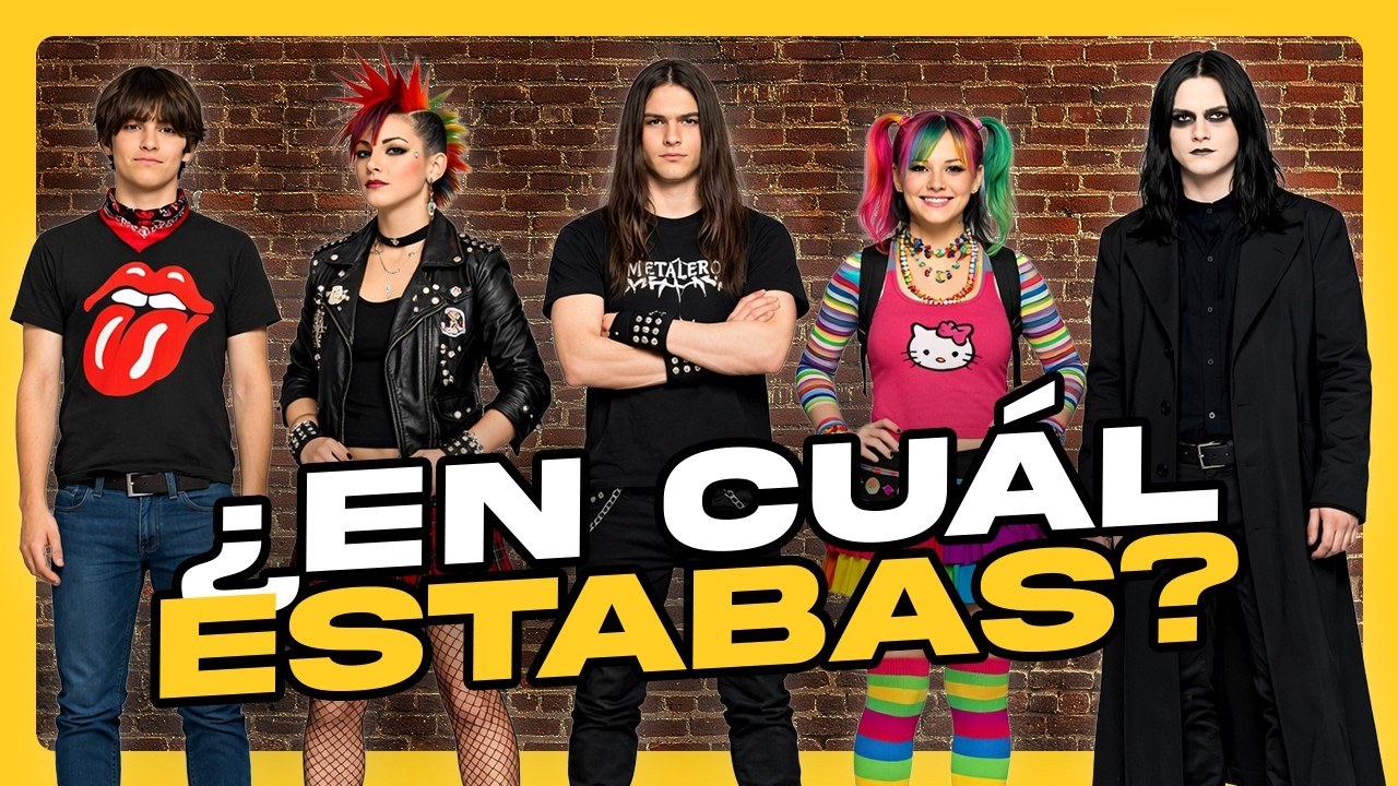 Las TRIBUS URBANAS de los 90 que todos recordamos • Perdón, Centennials