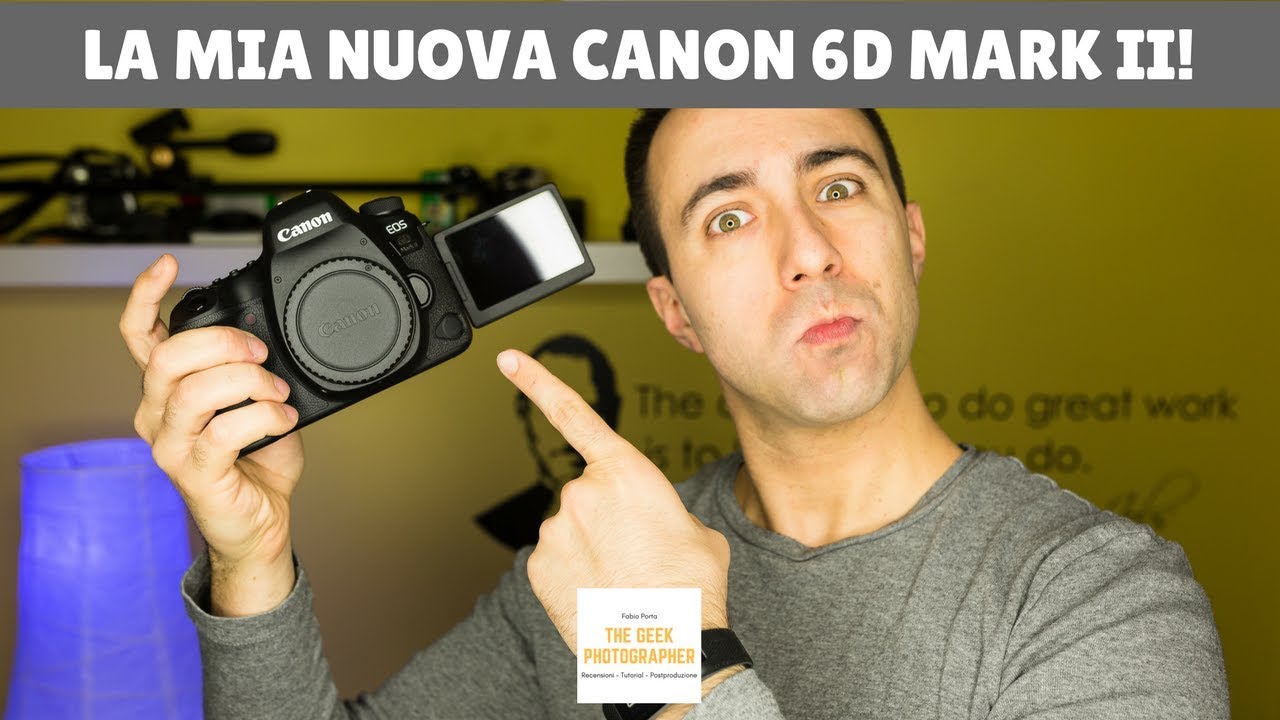 Recensione Canon 6D Mark II