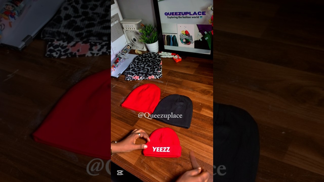Beanie cap cutting and sewing ✂️