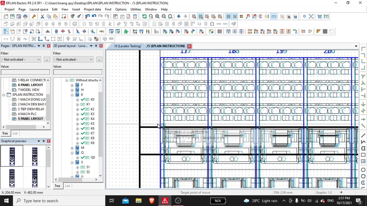 Eplan Tutorial Part 6: Vẽ Panel Layout 2D cho tủ điện