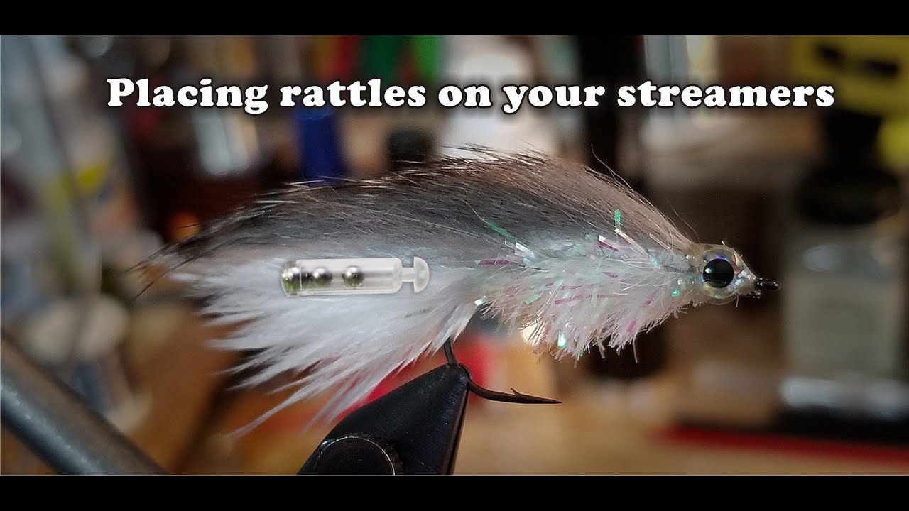 Rattles In A Streamer For Fly Fishing To Make Some Noise