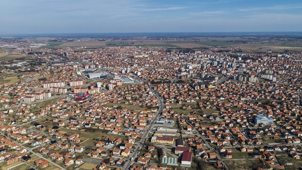 Grad Bijeljina iz vazduha - Dron.ba za N1