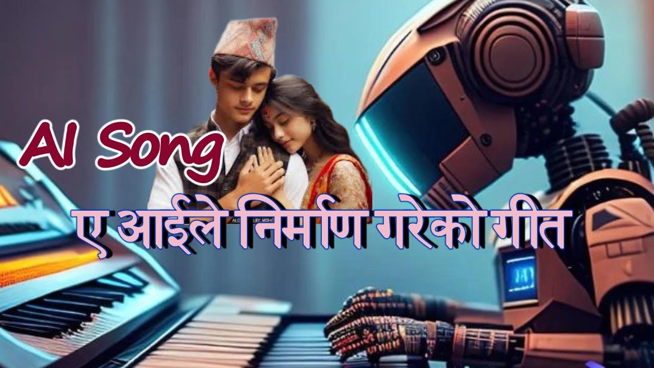 New Nepali Pop Song, AI Generated Song, Lyricist Mukesh Rai ए आईले निर्माण गरेको नेपाली गीत