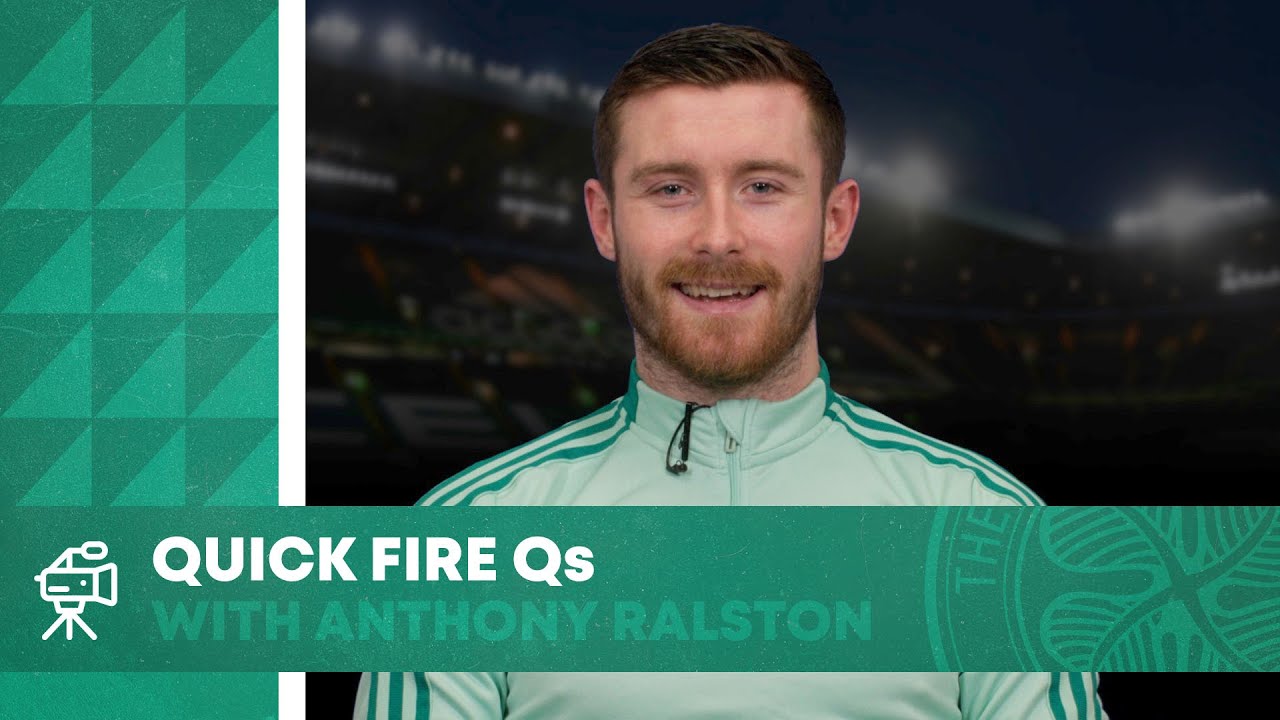 Quick Fire Qs with Anthony Ralston!