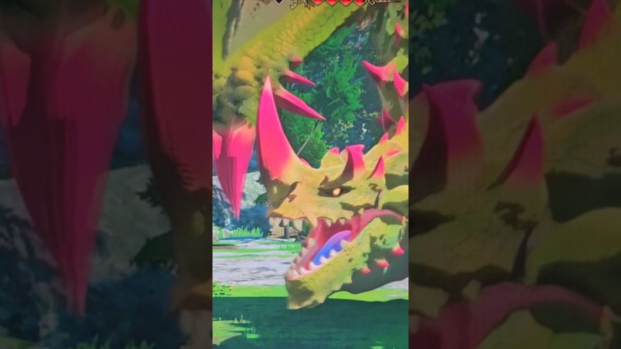 Monster hunter stories 3 Demo: Espinas jumpscare #monsterhunterstories #monsterhunter
