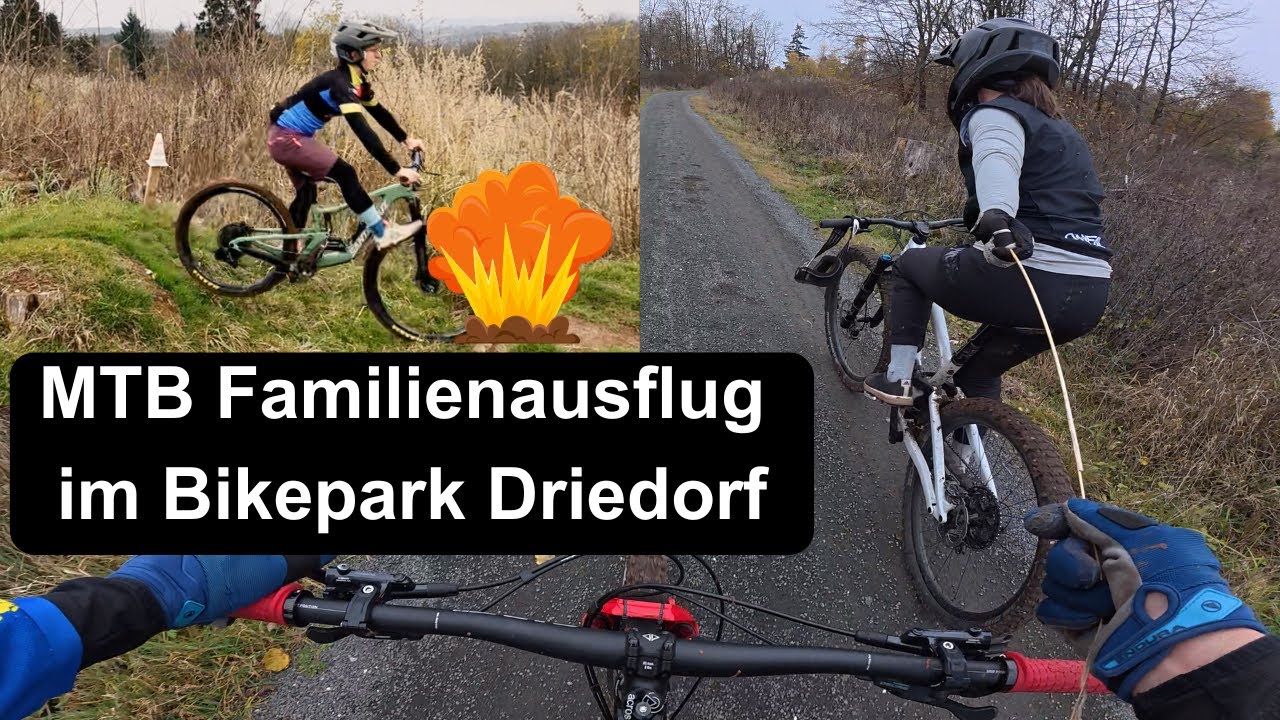 MTB Familienausflug im Bikepark Driedorf | Wir kennen keine Off-Season | VLOG 45
