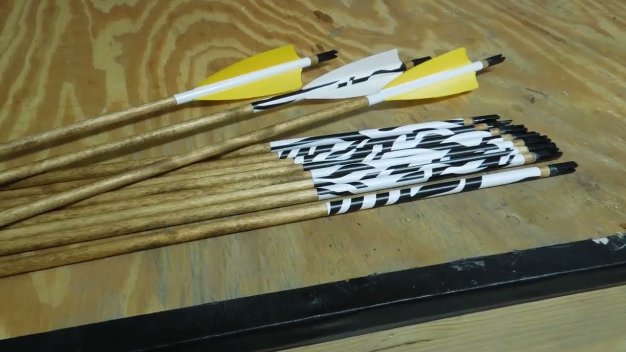 Part 1 Making Arrows out of Wooden Dowels