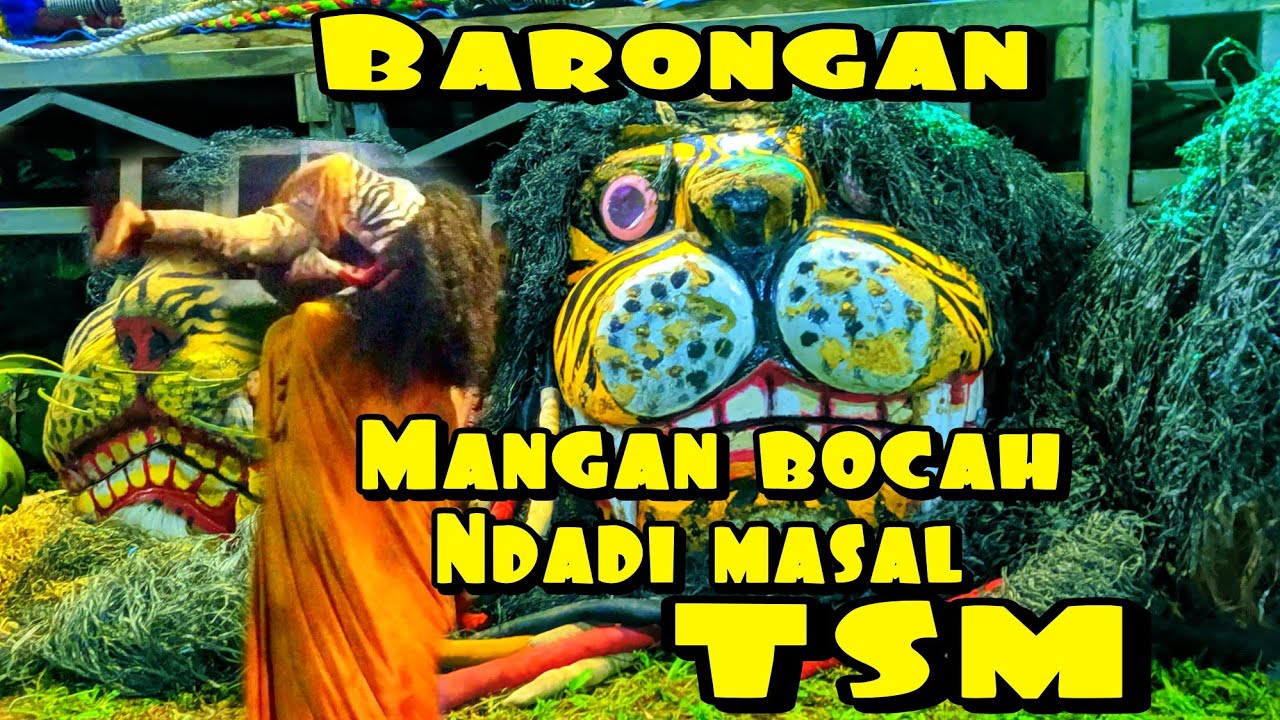 BARONGAN MANGAN BOCAH NDADI MASAL TURONGGO SINGO MUDO TSM live NGADIREJO REBAN