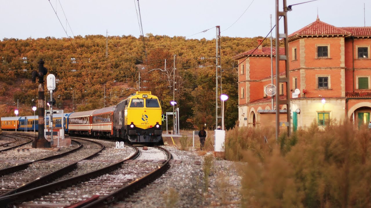 El «Torrezno Express» por Torralba (Soria). Viaje de vuelta. 24/10/2021.