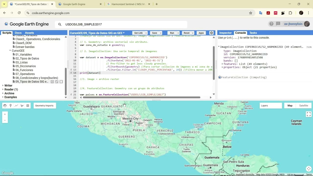 09_Tipos de Datos SIG en GEE/ Parte 1
