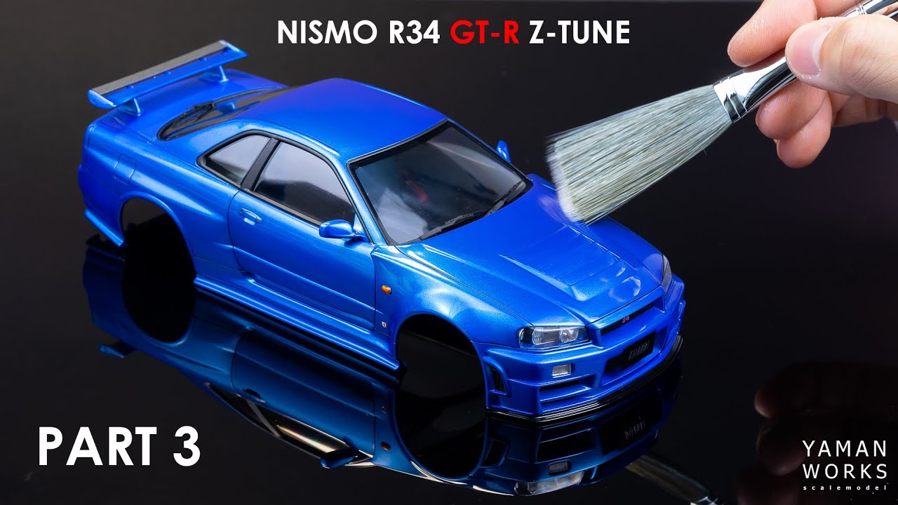 NISMO R34 GT-R Z-TUNE｜TAMIYA｜1/24｜Part3